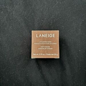 Laneige hot cocoa lip mask